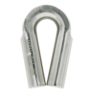 Tube HD 316 SS Wire Rope Thimbles